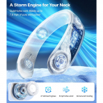 TORRAS Coolite Akll Boyun Klimas 2025-Light Blue