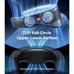 TORRAS COOLiFY Siber Yapay Zeka Boyun Tipi Klima-Black