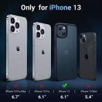 TORRAS iPhone 13 Darbeye Dayankl Klf-Frosted Black