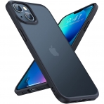 TORRAS iPhone 13 Darbeye Dayankl Klf-Frosted Black