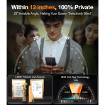 TORRAS iPhone 16e Privacy Ekran Koruyucu 