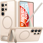 TORRAS Galaxy S25 Ultra Gl Manyetik Klf-Soft Gold