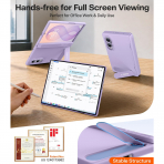 TORRAS Galaxy Z Fold 8 MagSafe K�l�f ve Ekran Koruyucu-Lavender