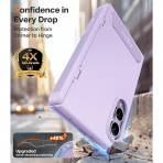 TORRAS Galaxy Z Fold 8 MagSafe K�l�f ve Ekran Koruyucu-Lavender