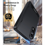 TORRAS Galaxy Z Fold 8 Manyetik Standl� K�l�f-Black