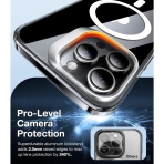 TORRAS Lstand Serisi Apple iPhone 15 Pro MagSafe Uyumlu Klf-Clear