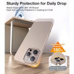 TORRAS Apple iPhone 16 Pro Max Lstand Klf-Desert Titanium 