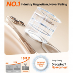 TORRAS Manyetik Halka Telefon Tutucu-Rosegold