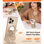 TORRAS Manyetik Halka Telefon Tutucu-Rosegold