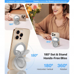 TORRAS Manyetik Halka Telefon Tutucu-Silver