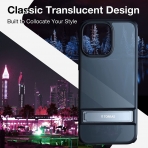 TORRAS MarsClimber Serisi iPhone 14 Pro Max Kickstand Klf (MIL-STD-810G)-Gracier Blue
