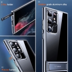 TORRAS MoonClimber Serisi Galaxy S22 Ultra Kickstand K�l�f (MIL-STD-810G)