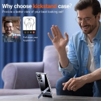 TORRAS MoonClimber Serisi Galaxy S22 Ultra Kickstand K�l�f (MIL-STD-810G)