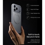 TORRAS O1S iPhone 18 Pro Standl� K�l�f-Silver Gray