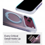 TORRAS O3 AIR Gradient iPhone 18 Pro Standl� K�l�f-Burgundy Purple Haze