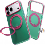 TORRAS Ostand Hue iPhone 18 Pro Max Koruyucu K�l�f-Jade Green