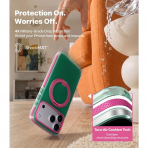 TORRAS Ostand Hue iPhone 18 Pro Max Koruyucu K�l�f-Jade Green