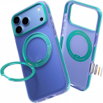 TORRAS Ostand Hue iPhone 18 Pro Max Koruyucu K�l�f-Periwinkle Blue