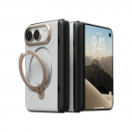 TORRAS Ostand Q3 VegSkin iPhone Duo Standl� K�l�f-Pearl Grey