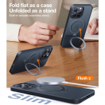 TORRAS Ostand Spin iPhone 15 Pro Max Klf-Black