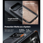TORRAS Q3 Rugged iPhone 18 Pro Koruyucu K�l�f-Jet Black
