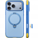 TORRAS Q3 Rugged iPhone 18 Pro Koruyucu K�l�f-Island Blue