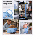 TORRAS Q3 Rugged iPhone 18 Pro Koruyucu K�l�f-Island Blue
