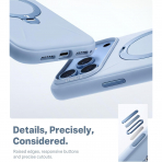 TORRAS Q3 Silicone iPhone 18 Pro Standl� Silikon K�l�f-Blue