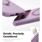 TORRAS Q3 Silicone iPhone 18 Pro Standl� Silikon K�l�f-Purple