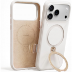 TORRAS Q3 Silicone iPhone 18 Pro Standl� Silikon K�l�f-White
