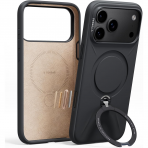 TORRAS Q3 Silicone iPhone 18 Pro Standl� Silikon K�l�f-Black