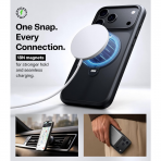 TORRAS Q3 Spin iPhone 18 Pro Max Standl� Manyetik K�l�f-Black