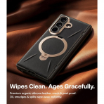 TORRAS Q3 VegSkin Samsung Galaxy Z Fold 8 Ultra K�l�f-Midnight Black