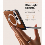 TORRAS Q3 VegSkin Slim iPhone Duo K�l�f -Brown