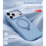 TORRAS Q3 Wind iPhone 18 Pro Standl� Silikon K�l�f-Frost Harbour