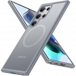TORRAS Samsung Galaxy S24 Ultra Manyetik Klf-Gray