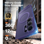 TORRAS Samsung Galaxy S26 Ultra Manyetik K�l�f-Purple