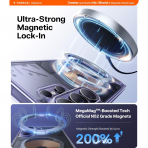 TORRAS Samsung Galaxy S26 Ultra Manyetik K�l�f-Clear