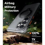 TORRAS Samsung Galaxy S26 Ultra Ostand Q3 Air K�l�f-Shadow Black