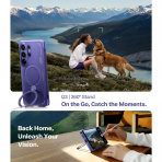 TORRAS Samsung Galaxy S26 Ultra Ostand Q3 Air K�l�f-Violet Surge