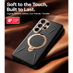 TORRAS Samsung Galaxy S26 Ultra Ostand Q3 VegSkin K�l�f-Black