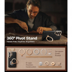 TORRAS Samsung Galaxy S26 Ultra Ostand Q3 VegSkin K�l�f-Black