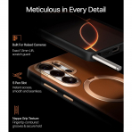 TORRAS Samsung Galaxy S26 Ultra Ostand Q3 VegSkin K�l�f-Brown