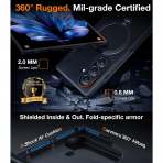 TORRAS Samsung Galaxy Z Fold 7 Standl Klf 