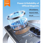 TORRAS Samsung Galaxy Z Fold 7 Manyetik Klf -Clear