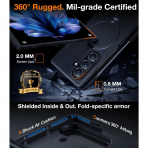 TORRAS Samsung Galaxy Z Fold 7 S Pen Standl Klf 