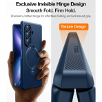 TORRAS Samsung Galaxy Z Fold 7 Standl� K�l�f -Blue