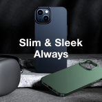TORRAS iPhone 13 Mini Tam Korumal� Mat K�l�f-Green