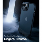 TORRAS iPhone 14 Darbeye Dayan�kl� K�l�f-Frosted Black