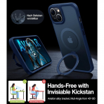 TORRAS iPhone 14 Manyetik Standl� K�l�f-Navy Blue